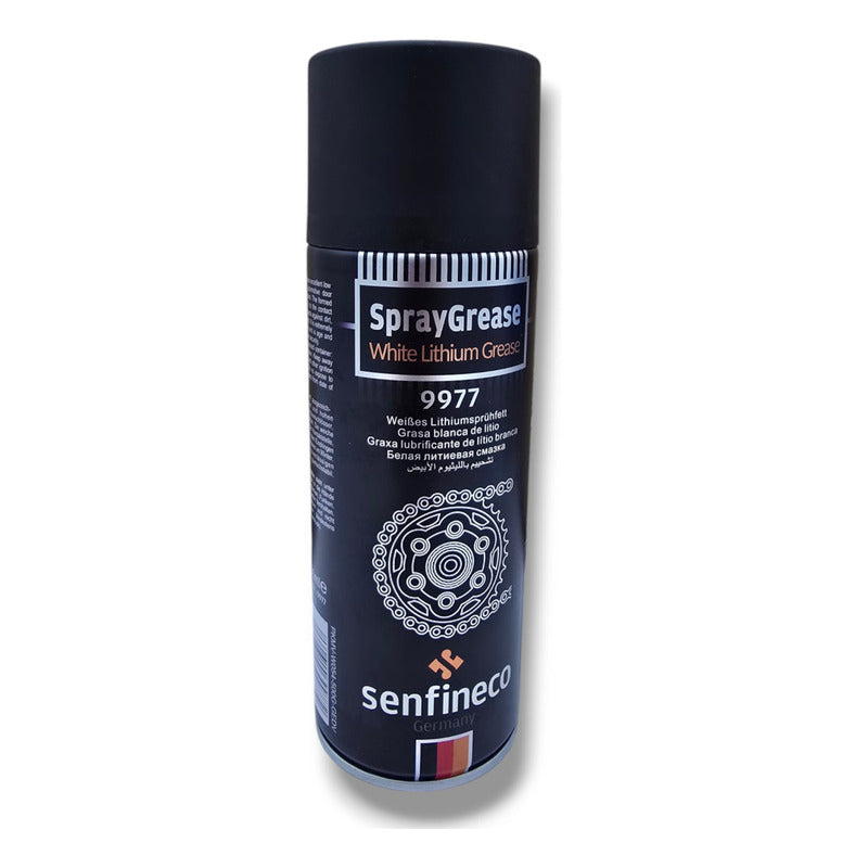 Grasa De Lithium Blanca En Aerosol 450ml Germany Calidad Oem
