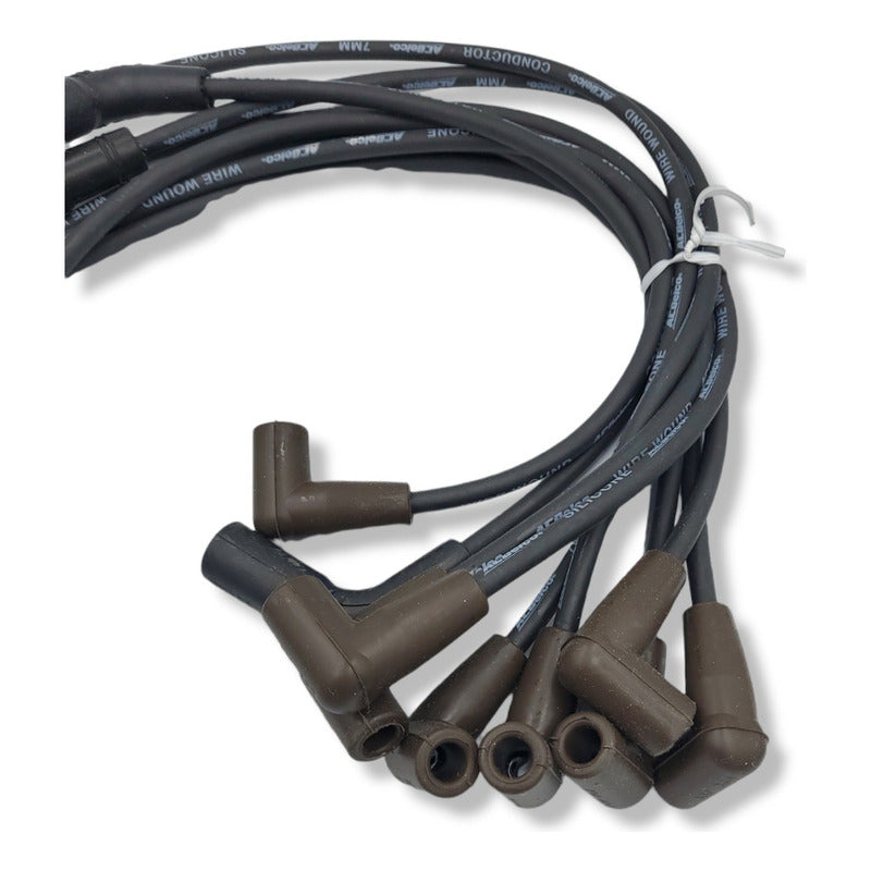 Cables De Bujias Chevrolet Suburban V8 96/99 5.7lts.original Negro