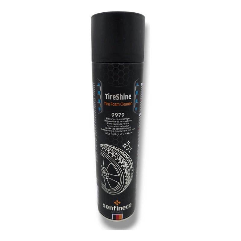 Abrillantador De Neumaticos En Espuma 650ml Aleman Negro