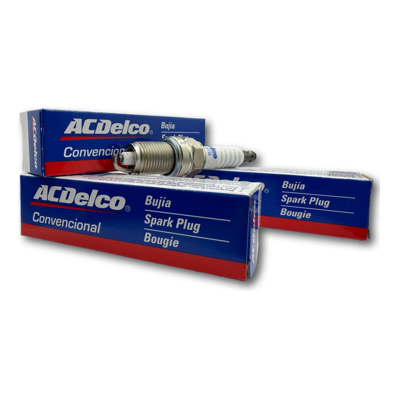 4 Bujías Aveo 08/17 Pontiac G3 07/10 Acdelco Original