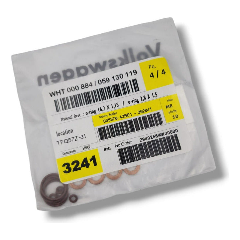 Kit De Ligas Inyector Vw Transporter 10/22 2.0 Lts. Original