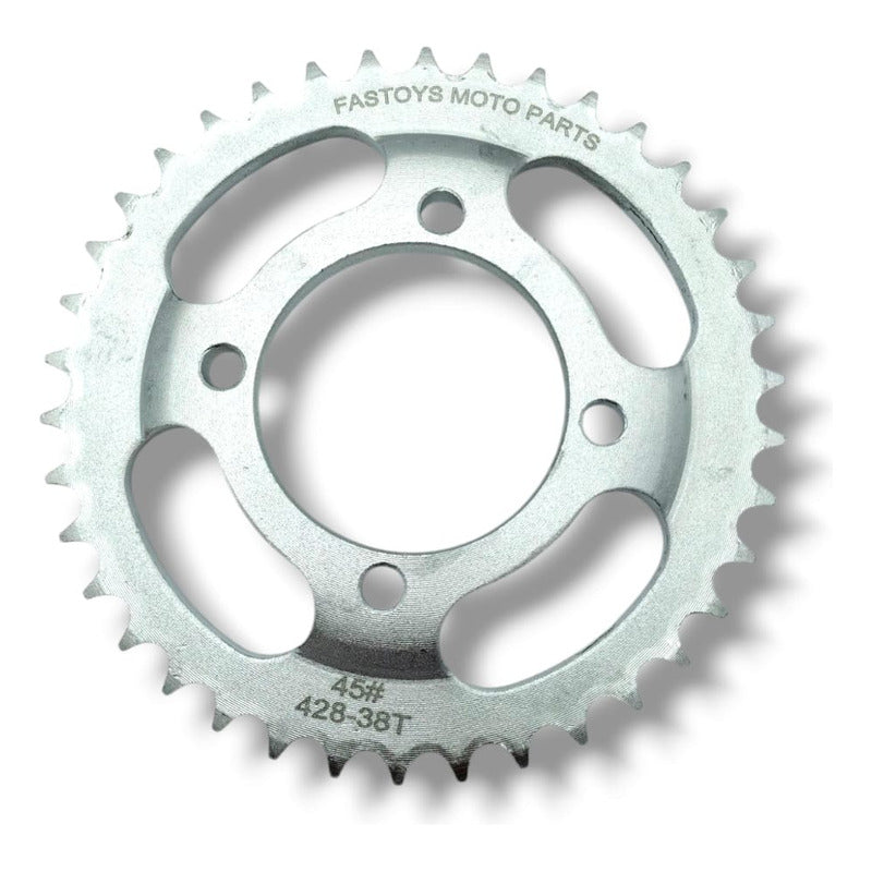 Kit Arrastre Italika Ft125 Roja/ts/clasica Forza 125 08-24 Cromado