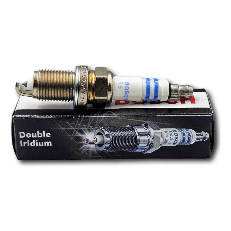 4 Bujias Bosch Doble Iridium Chevrolet, Dodge, Honda, Jeep