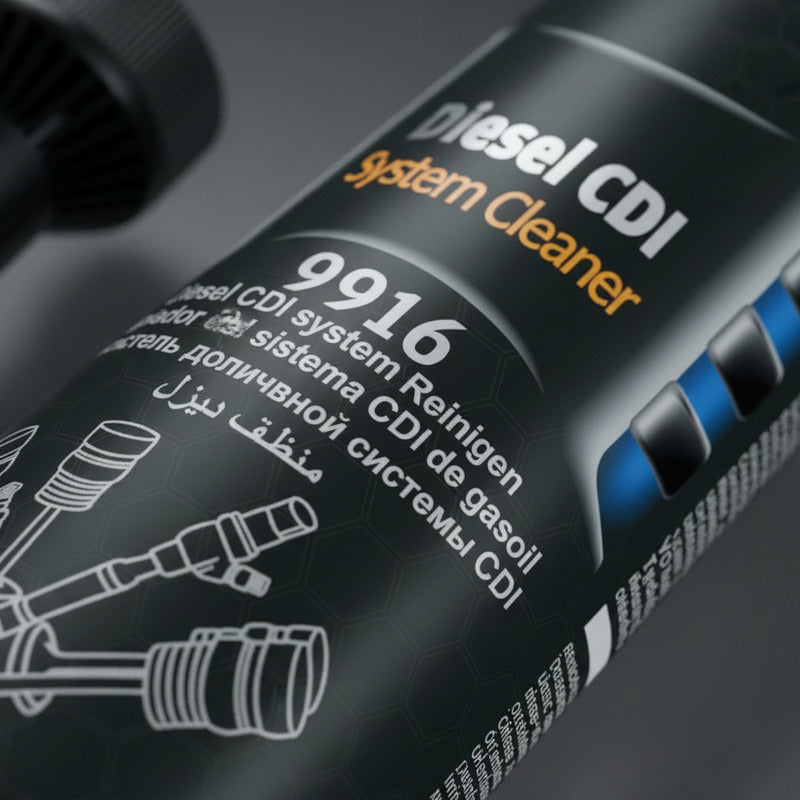 Limpiador De Sistema Cdi Para Motores Diesel 300ml Senfineco Negro