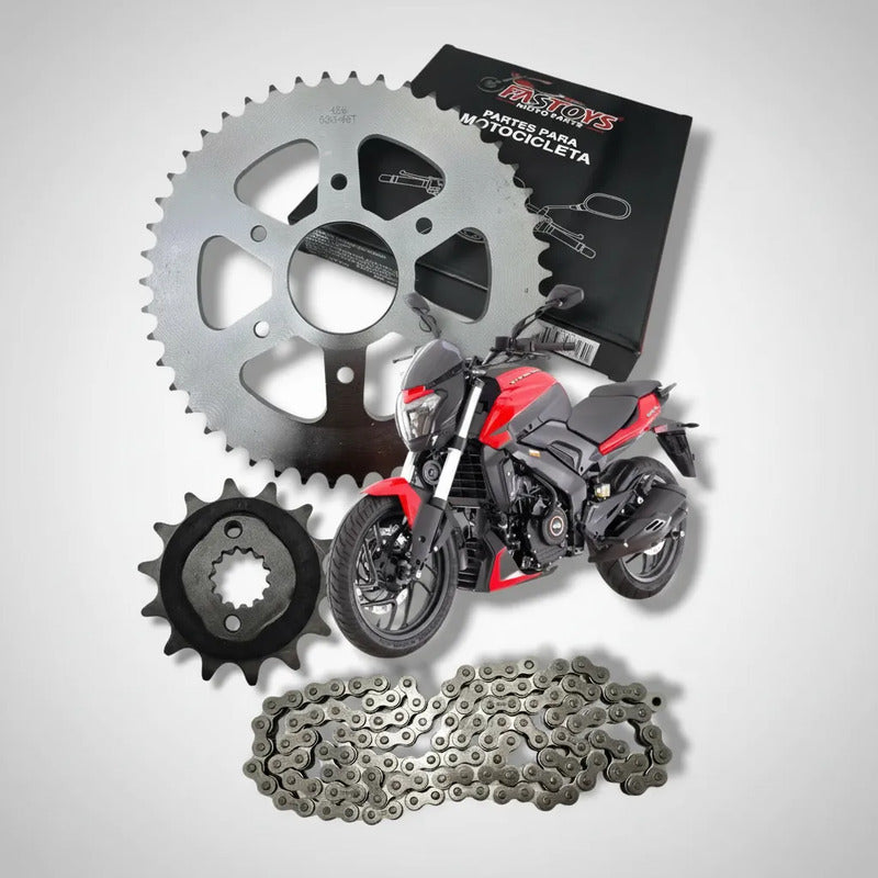 Kit De Arrastre Bajaj Pulsar Dominar 250c Negro