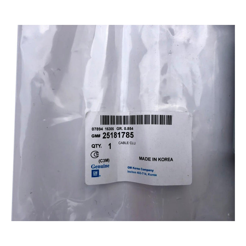 Chicote De Clutch Gm Spark 11/17,beat 18/20 1.2 Lts.original