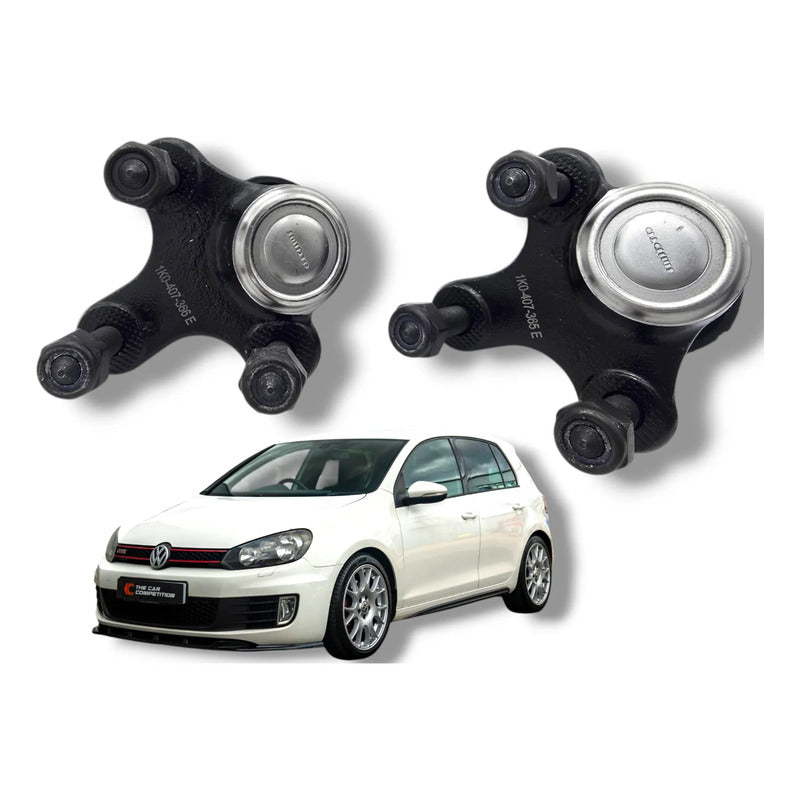 Kit 2 Rotulas Inferiores Vw Golf Gti Jetta A3 Original