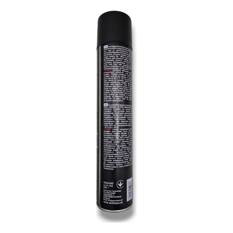 Grasa Para Abrasadera De Terminales De Bateria En Aerosol Negro