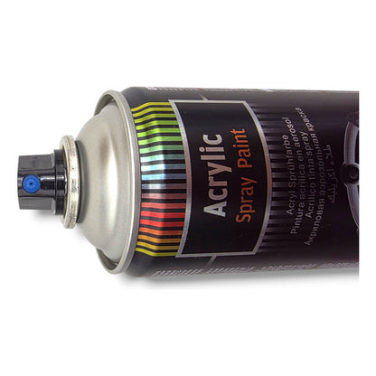 Spray Negro Brillante High Performance Alta Temperatura Negro