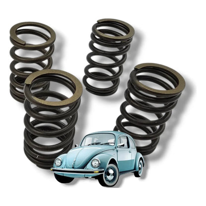 Kit 4 Resortes Valvula Vw Sedan Vocho Combi 1600 Motor Aire