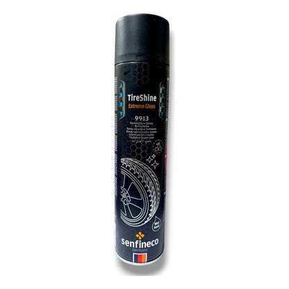 Abrillantador De Llantas En Aerosol Senfineco Aleman 650ml Negro