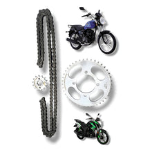 Kit De Arrastre Reforzado Italika 150z 150sz 200z Rc150 Cromado