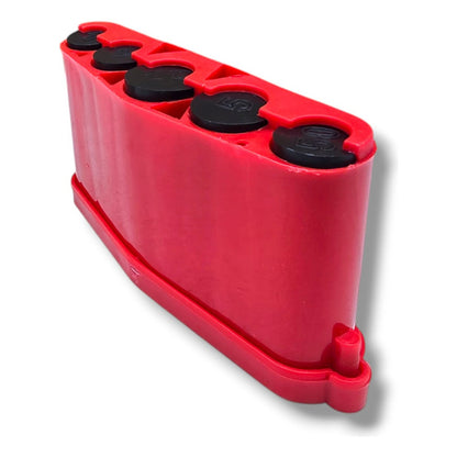 Marimba De Resorte Plástico Portamonedas Con Separador Rojo Rojo