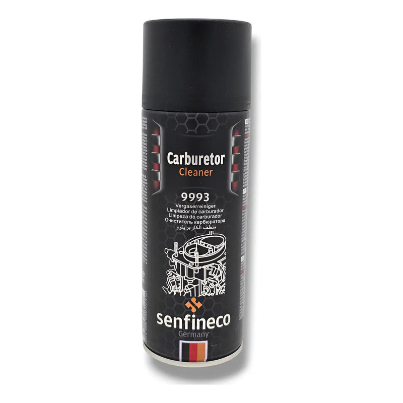 Caja 12pz Carbuclean Carbuklin 400ml Calidad Equipo Negro