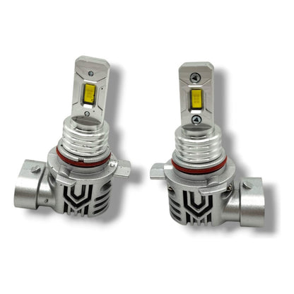 Kit De Focos Led 9012 10-30v 16w 1800lm 6500k H1 Blanco Blanco Frío