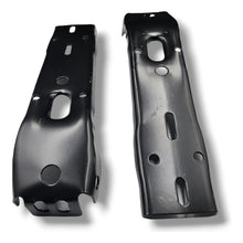 Kit 2 Defensas Vocho Cromadas Del Y Tras Cal 16 + Bracks Cromado Defensas / Negro Bracks