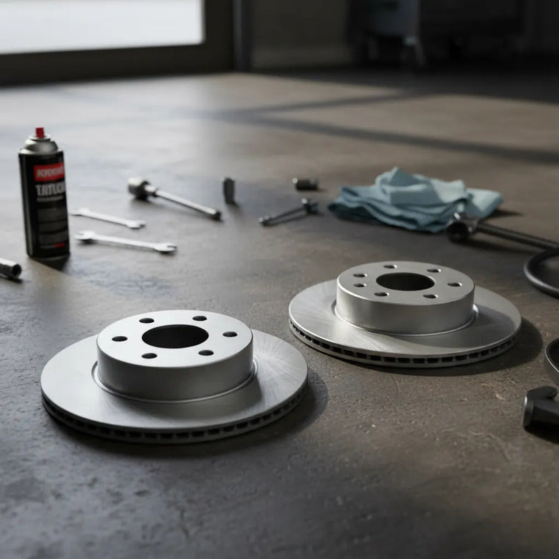 2 Disco Del. Nissan, Tsuru Iii 92/17 Ventilados Original