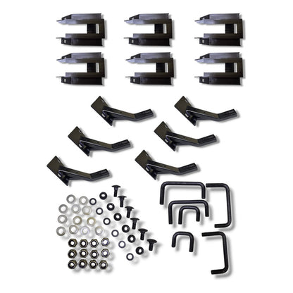 Estribos Iluminados Vw Amarok 10-23  Metal Negro Original Negro