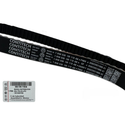 Banda Distribucion Tiempo Vw Seat Gol Polo Lupo 1.6 Original