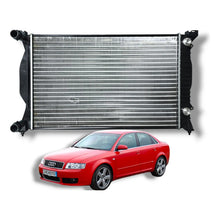 Radiador De Audi A4 Motor 1.8 2002-2005 Con Aire Original