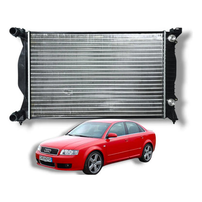 Radiador De Audi A4 Motor 1.8 2002-2005 Con Aire Original