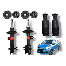 Amortiguadores Delanteros + Gomas + Bases Spark 1.2l 11-17