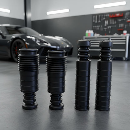 Kit Tope De Rebote C/cubrepolvo Amort. Nissan Versa,march