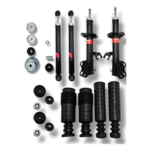 4 Amortiguadores Versa , March 11-17 C/ Bases Y Cubrepolvos