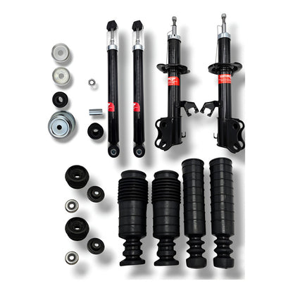 4 Amortiguadores Versa , March 11-17 C/ Bases Y Cubrepolvos