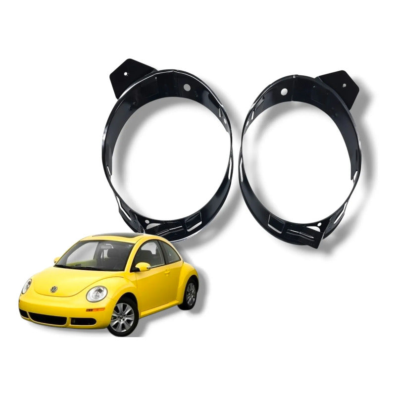 Par Soportes Faro New Beetle Izq Der Amplificador Original