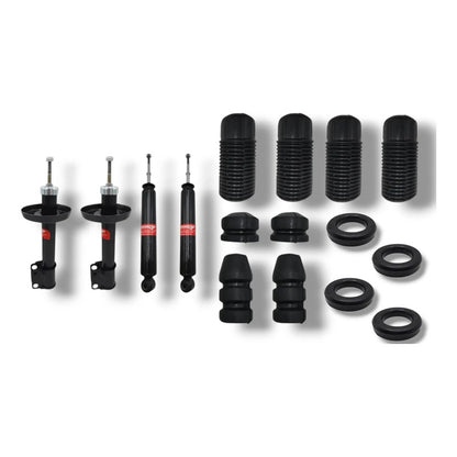Jgo 4 Amortiguadores + Gomas + Aumentos Chevy 1.4 1.6l 94-12