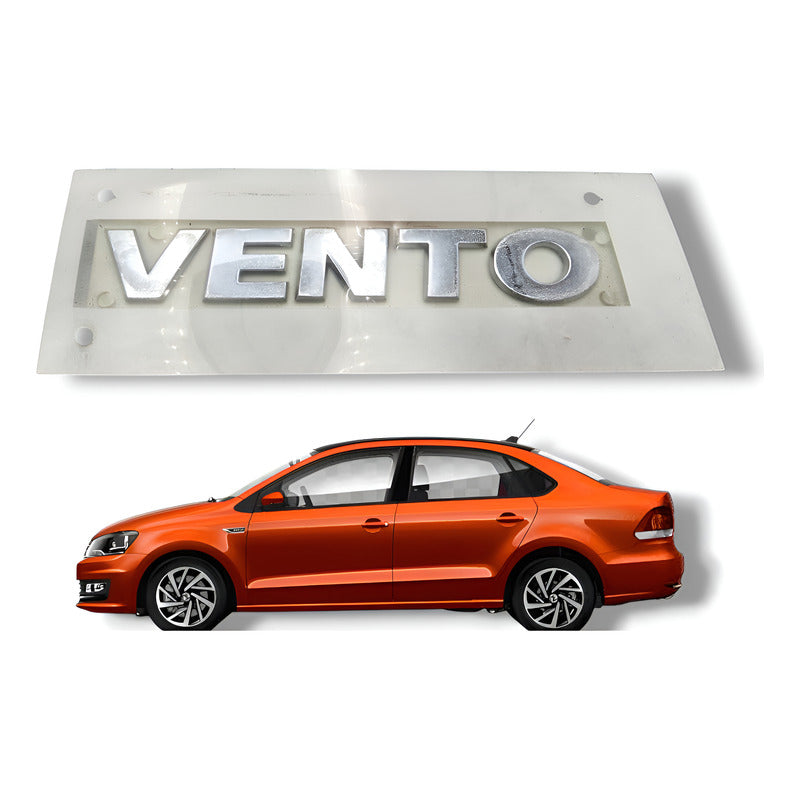 Emblema Cajuela Vw Letras  Vento  13/22 1.6 Lts. Vw Original Cromado