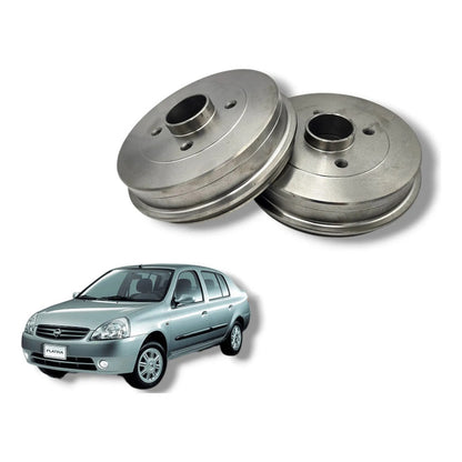 Tambores Freno Traseros Platina, Clio, Aprio 1.6l Original