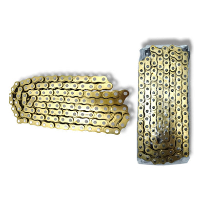 Cadena De Tracción  Dorada Reforzada 520hox120ld 250sz Dm Rt