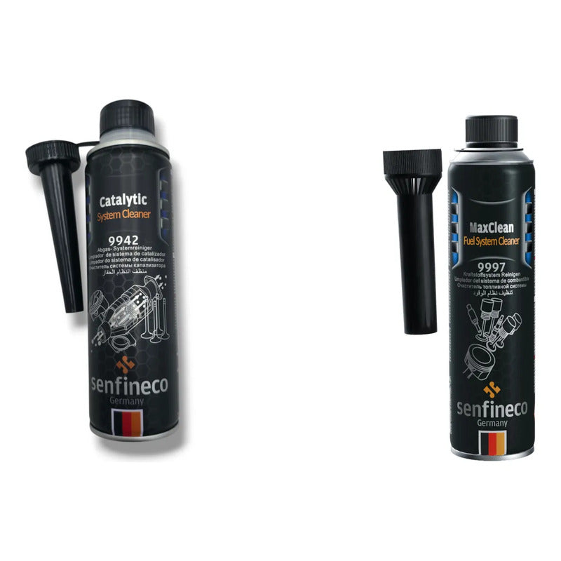 Kit Limpiador Inyectores Y Catalizador Gasolina Senfineco