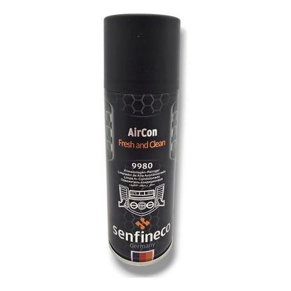 Desinfectante Y Limpiador De Aire Acondicionado Automotriz Negro