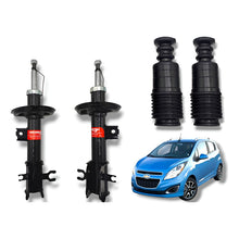 Amortiguadores Delanteros + Gomas Spark 1.2l 2011-2017