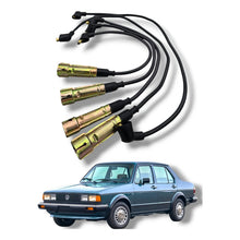 Cables De Bujias Vw Caribe Atlantic Golf Y Jetta A2 Original Negro