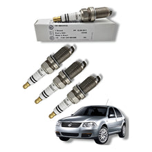 4 Bujias Encendido Platino Vw Jetta Bora Golf Polo Original