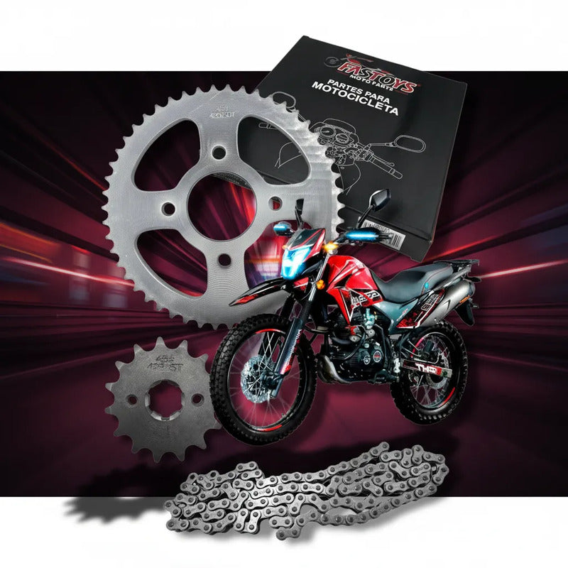 Kit De Arrastre Crossmax 250 2020, Crossmax Plus 22/23 Negro