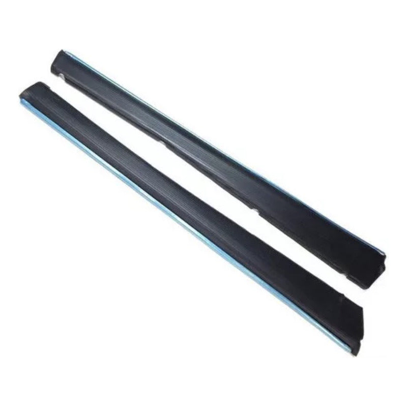 Kit 2 Estribos Vw Vocho Todos Sedan Filo Cromado C/vivos