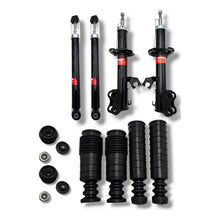 4 Amortiguadores Versa, Kicks 20-24 C/ Bases Y Cubrepolvos