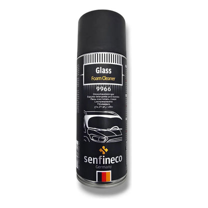 Limpiador En Espuma Quita Manchas De Vidrios De Autos Negro