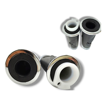 Puños Moto Universales Para Italika Negro