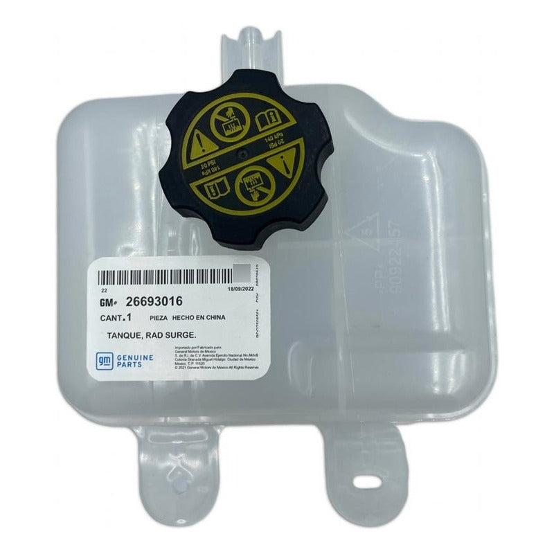 Deposito Anticongelante C/tapon Gm Aveo 18/20 1.5 . Original