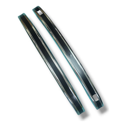 (jgo) Defensas Volkswagen Vocho Sedan Delan/tras 1974 - 2004 Cromado Defensas / Negro Bracks