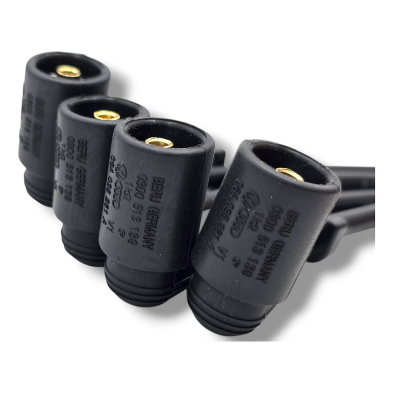 Cable Bujías Golf / Jetta A4 2.0l Clasico Originales Premium Negro