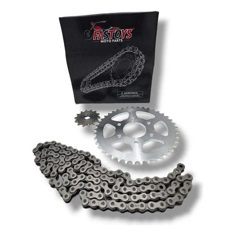 Kit De Arrastre Bajaj Pulsar Rs 200, 520hx110l. Negro