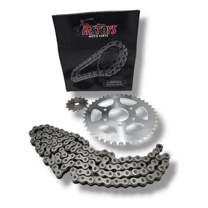 Kit De Arrastre Bajaj Pulsar Rs 200, 520hx110l. Negro