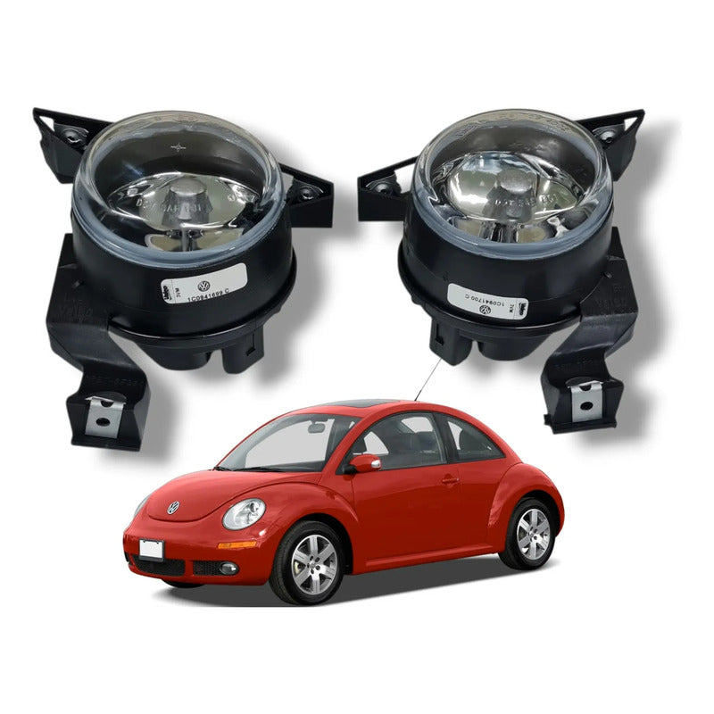 Kit 2 Faros Niebla New Beetle 2006-2010 Original Izq Der